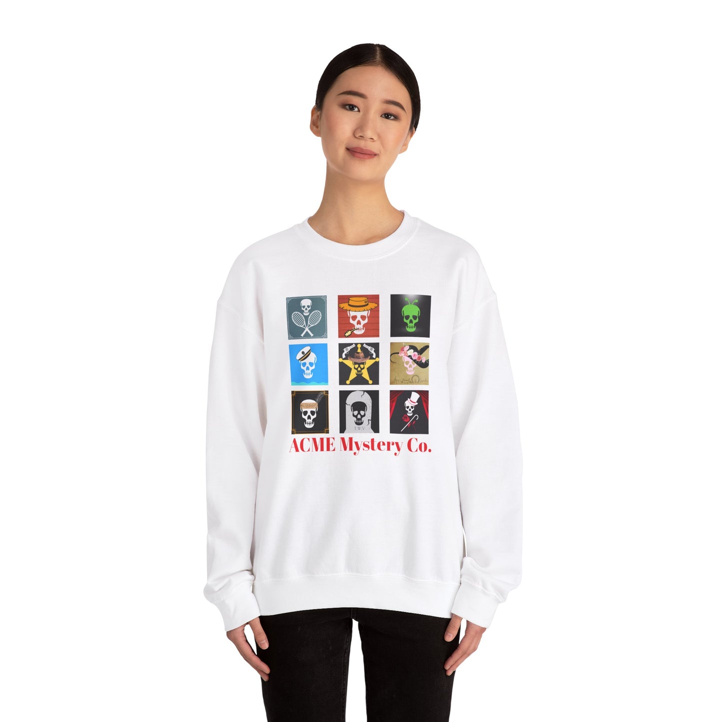 Skull Crewneck Sweatshirt