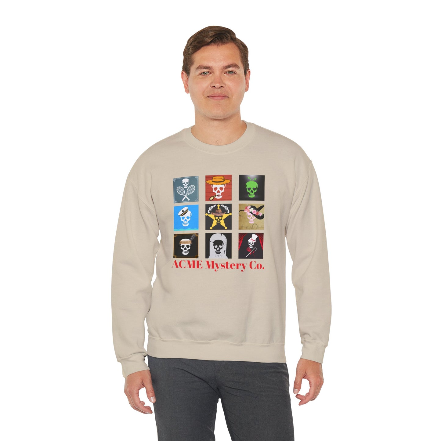 Skull Crewneck Sweatshirt