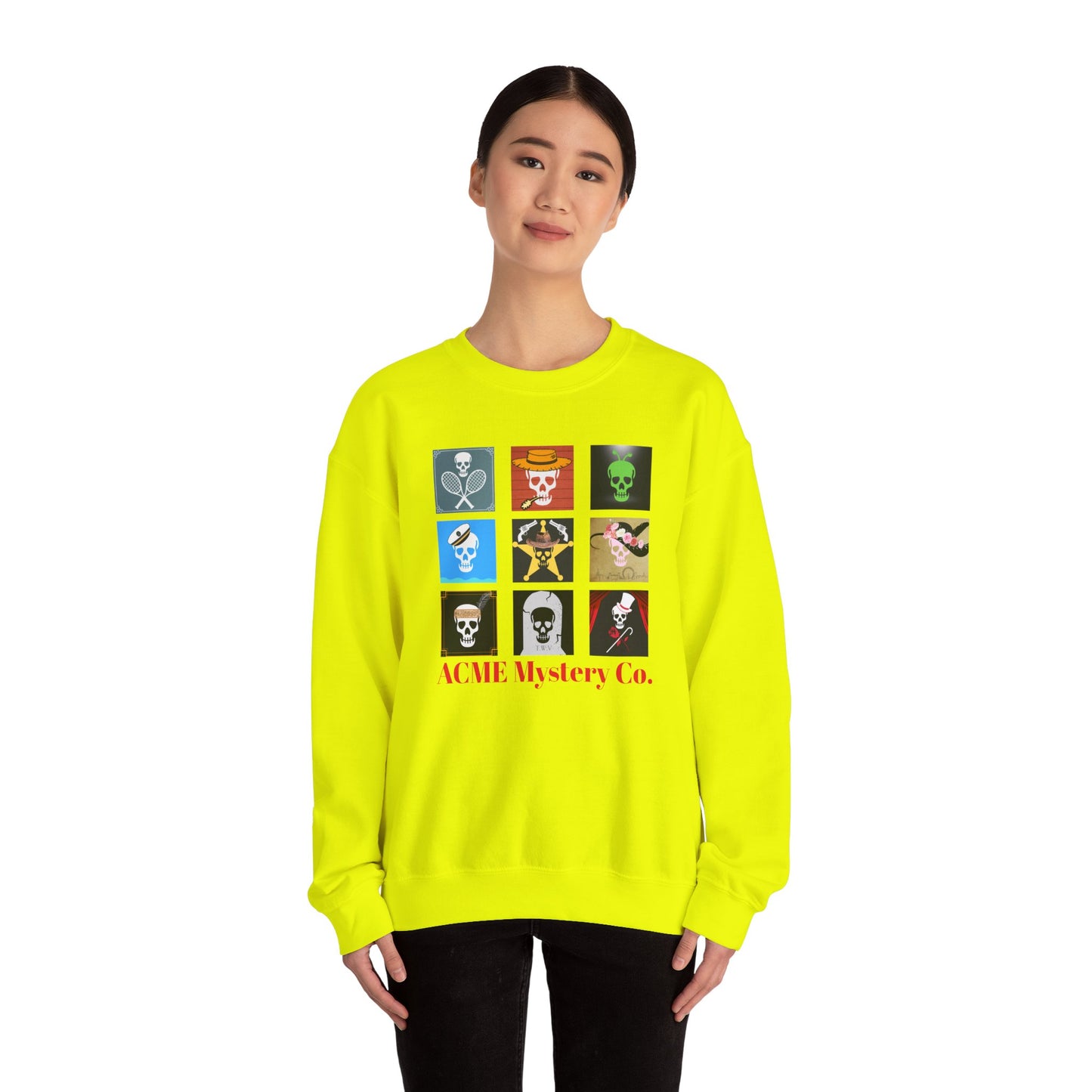 Skull Crewneck Sweatshirt