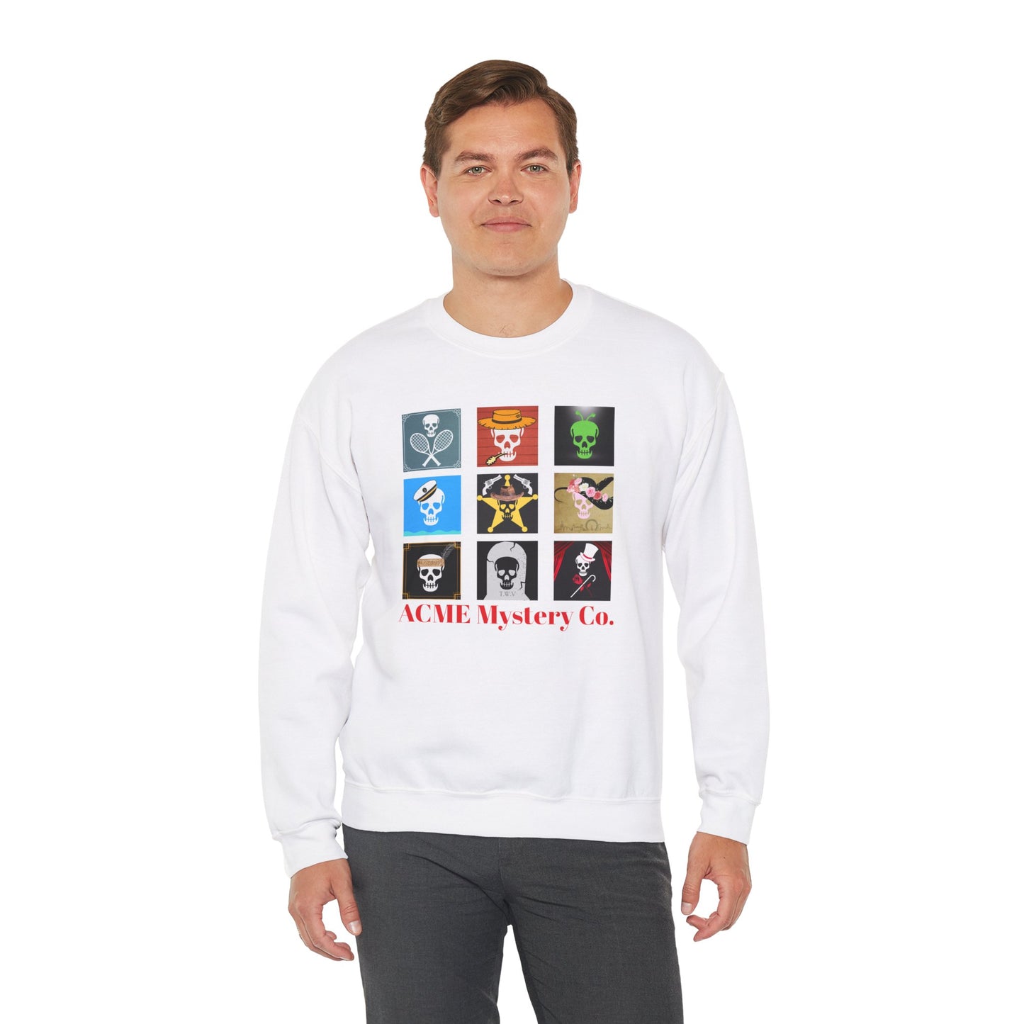 Skull Crewneck Sweatshirt