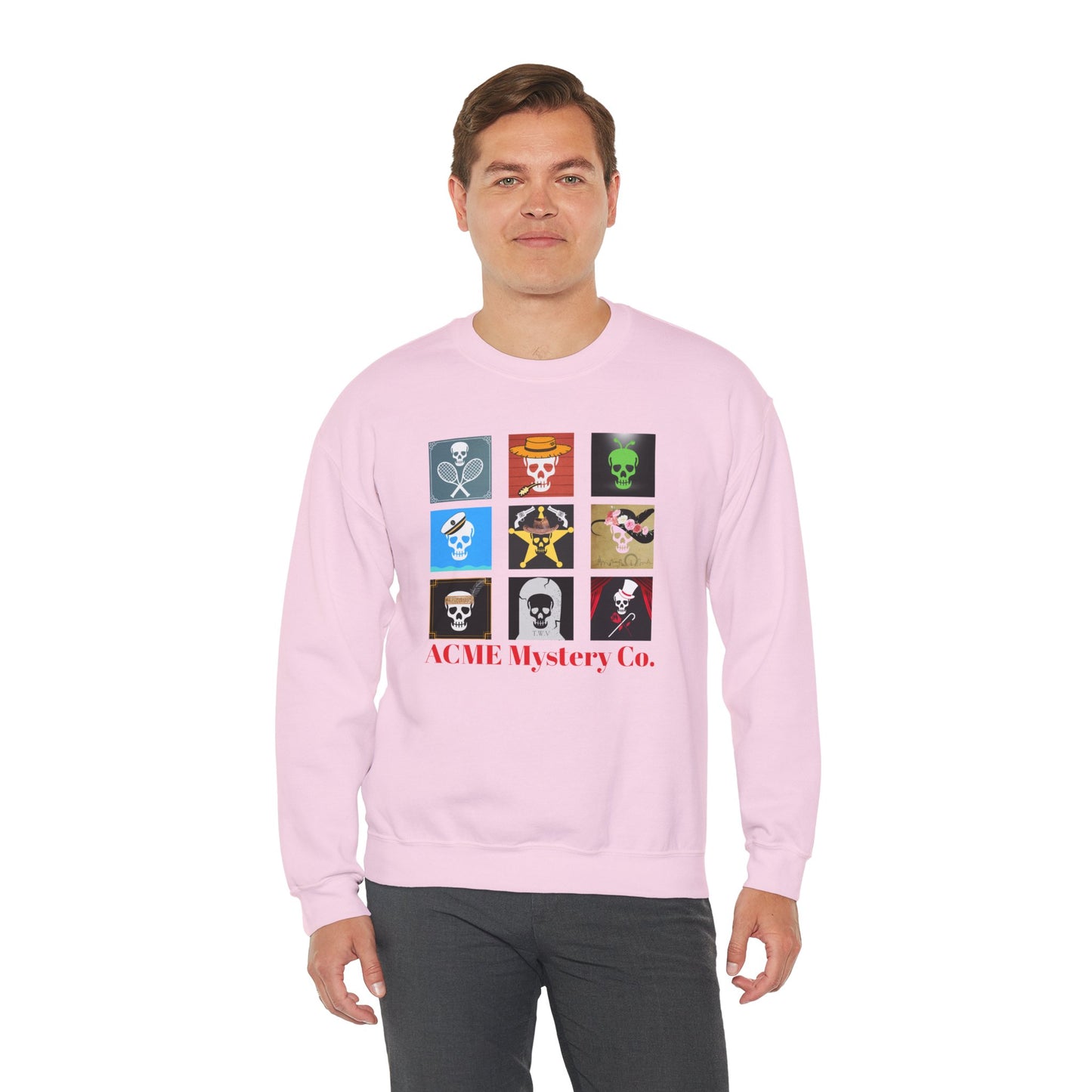Skull Crewneck Sweatshirt