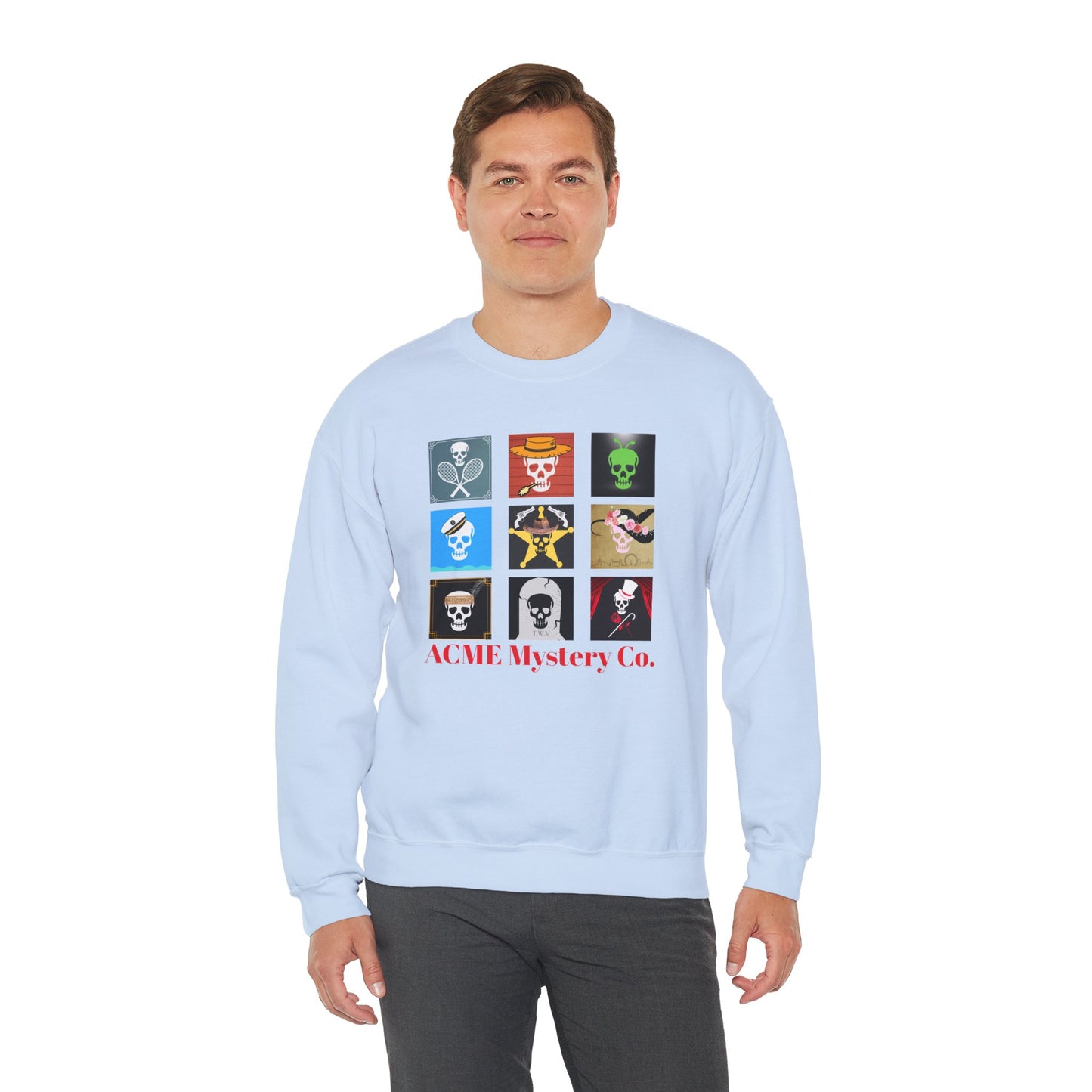 Skull Crewneck Sweatshirt