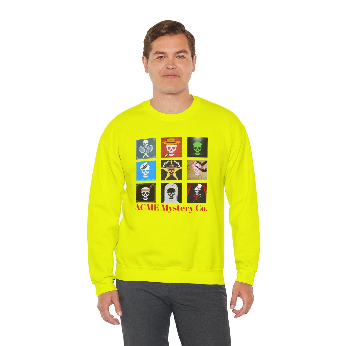 Skull Crewneck Sweatshirt
