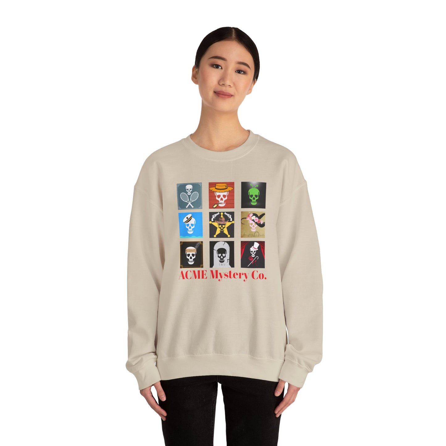 Skull Crewneck Sweatshirt