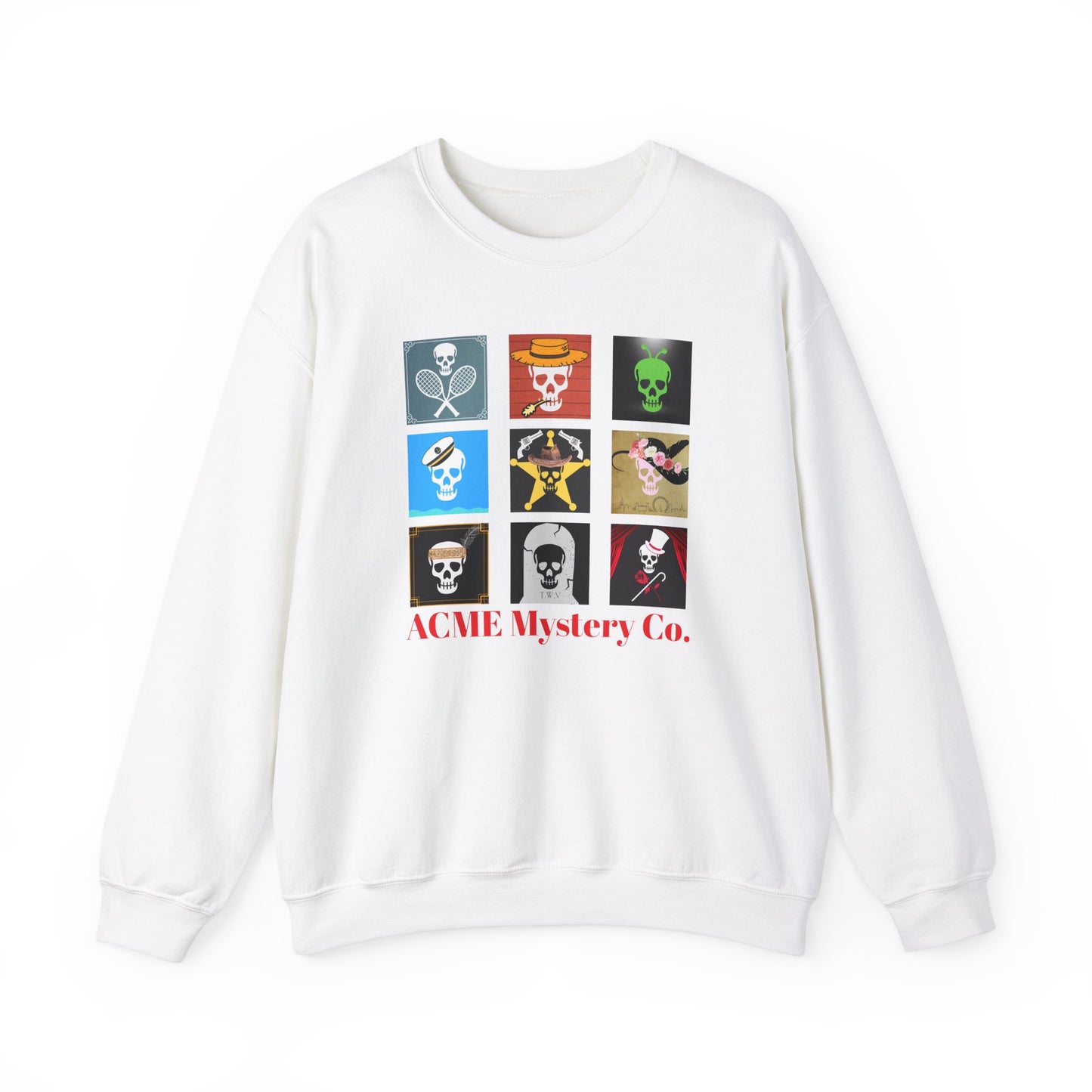 Skull Crewneck Sweatshirt